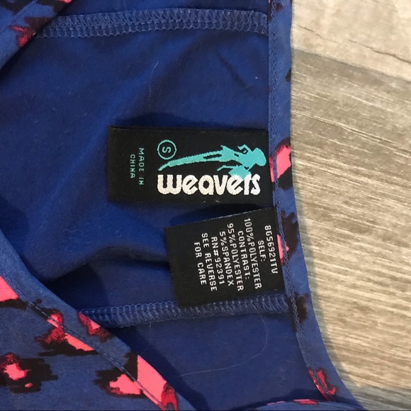 Blue and Pink Leopard Top - Picture 3 of 4